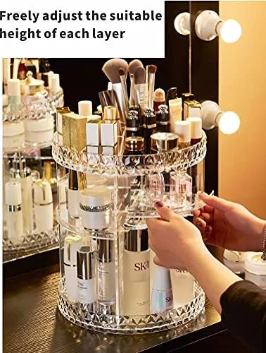 Organizador De Maquillaje Giratorio